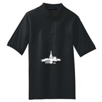 Tall Silk Touch Polo with Pocket Thumbnail