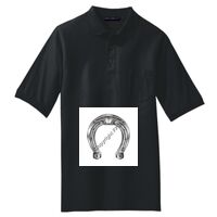 Tall Silk Touch Polo with Pocket Thumbnail