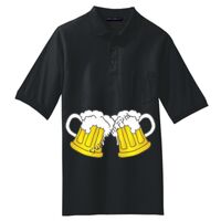 Tall Silk Touch Polo with Pocket Thumbnail