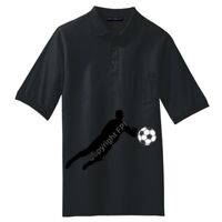 Tall Silk Touch Polo with Pocket Thumbnail
