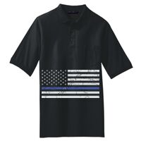 Tall Silk Touch Polo with Pocket Thumbnail