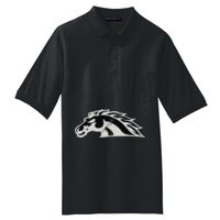 Tall Silk Touch Polo with Pocket Thumbnail