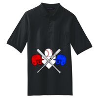 Tall Silk Touch Polo with Pocket Thumbnail
