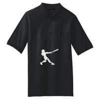 Tall Silk Touch Polo with Pocket Thumbnail