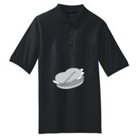 Tall Silk Touch Polo with Pocket Thumbnail