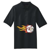 Tall Silk Touch Polo with Pocket Thumbnail