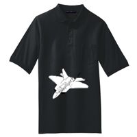 Tall Silk Touch Polo with Pocket Thumbnail