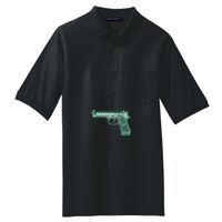 Tall Silk Touch Polo with Pocket Thumbnail