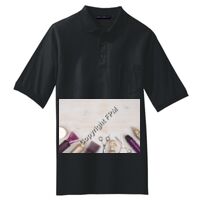 Tall Silk Touch Polo with Pocket Thumbnail