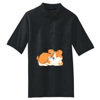 Tall Silk Touch Polo with Pocket Thumbnail