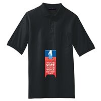 Tall Silk Touch Polo with Pocket Thumbnail