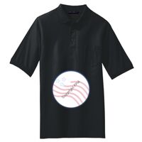 Tall Silk Touch Polo with Pocket Thumbnail