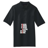 Tall Silk Touch Polo with Pocket Thumbnail