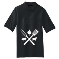 Tall Silk Touch Polo with Pocket Thumbnail