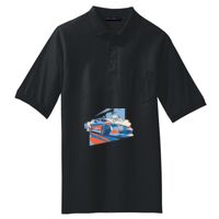 Tall Silk Touch Polo with Pocket Thumbnail