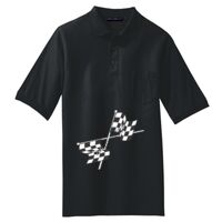 Tall Silk Touch Polo with Pocket Thumbnail