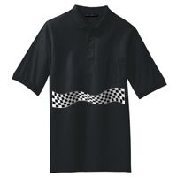 Tall Silk Touch Polo with Pocket Thumbnail