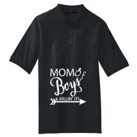 Tall Silk Touch Polo with Pocket Thumbnail