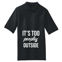 Tall Silk Touch Polo with Pocket Thumbnail