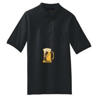 Tall Silk Touch Polo with Pocket Thumbnail