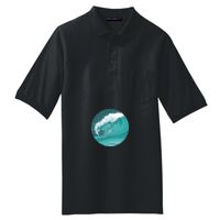 Tall Silk Touch Polo with Pocket Thumbnail