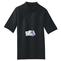 Tall Silk Touch Polo with Pocket Thumbnail