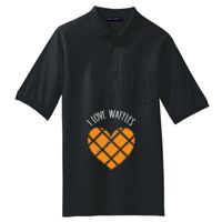 Tall Silk Touch Polo with Pocket Thumbnail