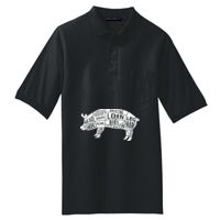 Tall Silk Touch Polo with Pocket Thumbnail