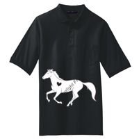 Tall Silk Touch Polo with Pocket Thumbnail