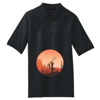 Tall Silk Touch Polo with Pocket Thumbnail