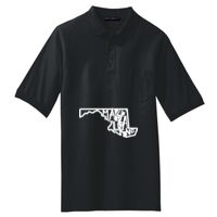 Tall Silk Touch Polo with Pocket Thumbnail