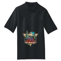 Tall Silk Touch Polo with Pocket Thumbnail