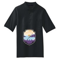 Tall Silk Touch Polo with Pocket Thumbnail