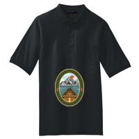 Tall Silk Touch Polo with Pocket Thumbnail