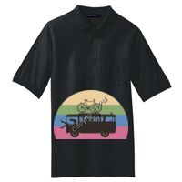 Tall Silk Touch Polo with Pocket Thumbnail