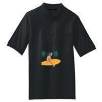 Tall Silk Touch Polo with Pocket Thumbnail