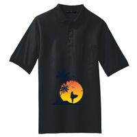 Tall Silk Touch Polo with Pocket Thumbnail
