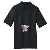 Tall Silk Touch Polo with Pocket Thumbnail