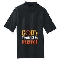 Tall Silk Touch Polo with Pocket Thumbnail