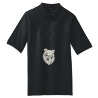 Tall Silk Touch Polo with Pocket Thumbnail