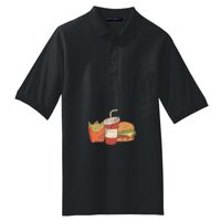 Tall Silk Touch Polo with Pocket Thumbnail