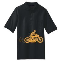 Tall Silk Touch Polo with Pocket Thumbnail