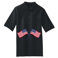 Tall Silk Touch Polo with Pocket Thumbnail