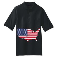 Tall Silk Touch Polo with Pocket Thumbnail