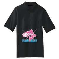 Tall Silk Touch Polo with Pocket Thumbnail