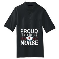 Tall Silk Touch Polo with Pocket Thumbnail