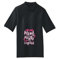 Tall Silk Touch Polo with Pocket Thumbnail