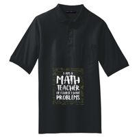 Tall Silk Touch Polo with Pocket Thumbnail
