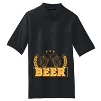 Tall Silk Touch Polo with Pocket Thumbnail