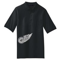 Tall Silk Touch Polo with Pocket Thumbnail
